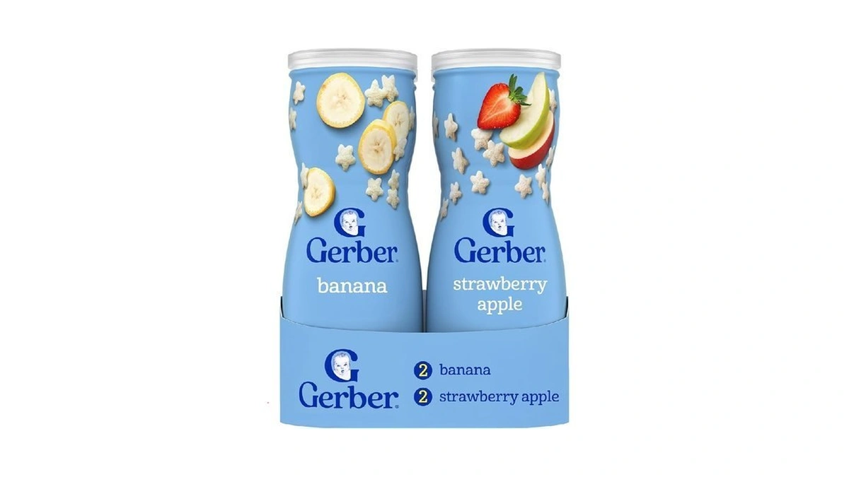 Gerber Stage 3 Baby Snacks, Puffs Value Pack, Puffs Snacks,