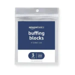 Amazon Basics 4-way Nail Buffer Buffing Block For Professional Manicure,