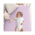 Cottonbebe Muslin Crib Sheets, 100% Cotton Soft Breathable Fitted Toddler