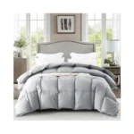 Warmkiss Queen Size Down Comforter, Luxurious All-season Duvet Insert With