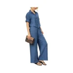 Joyfunear Women's 2 Piece Outfits Lounge Sets Long Sleeve Buttons