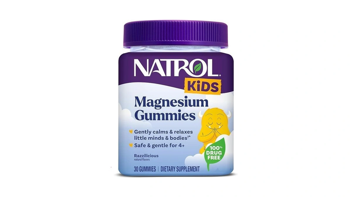 Natrol Kids Magnesium Citrate Gummies, Gently Calm And Relax Little