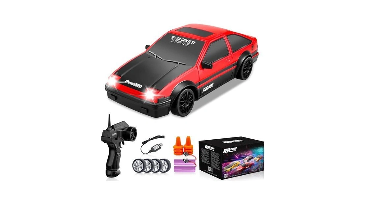 Yuan Plan Rc Drift Car, 1:24 Remote Control Cars 2.4ghz