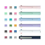 Woomer 3-in-1 Retractable Gel Pens 18 Colors - 0.5mm Fine