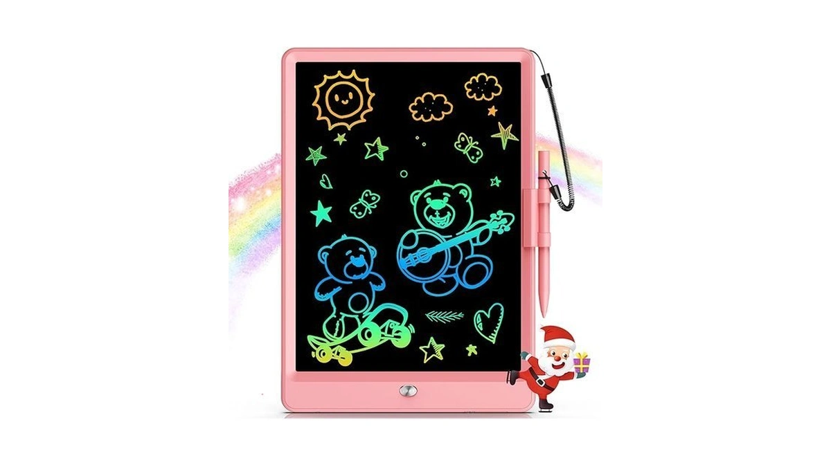 Bravokids 10 Inch Lcd Writing Tablet For 3-8 Year Olds