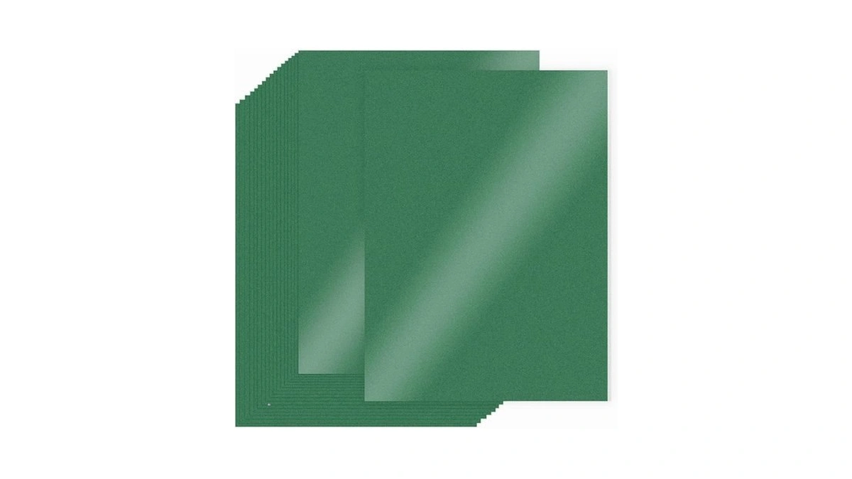 120 Sheets Shimmer Cardstock 8.5 X 11, 250gsm/92lb Metallic Craft