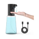 Automatic Soap Dispenser Touchless, Rechargeable 15oz/400ml Large Capacity Four-level Adjustable