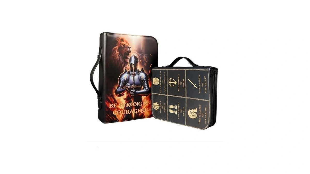 Bible Cover Case For Men Large Armor Of God Bible