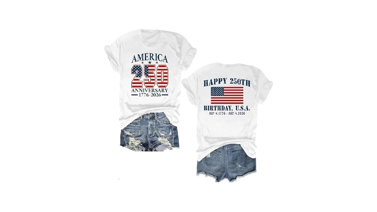 Ithalt 250th Anniversary Usa Shirt Womens 4th Of July Shirts