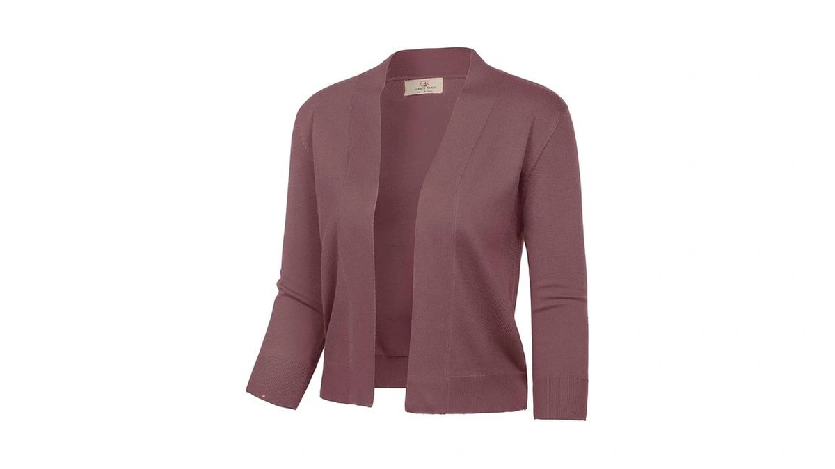 Grace Karin 3/4 Sleeve Cardigan For Women Classy Lightweight Sweater