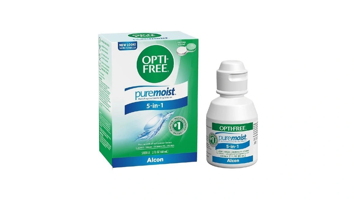 Opti-free Puremoist Multi-purpose Contact Lens Cleaning And Disinfecting Solution With