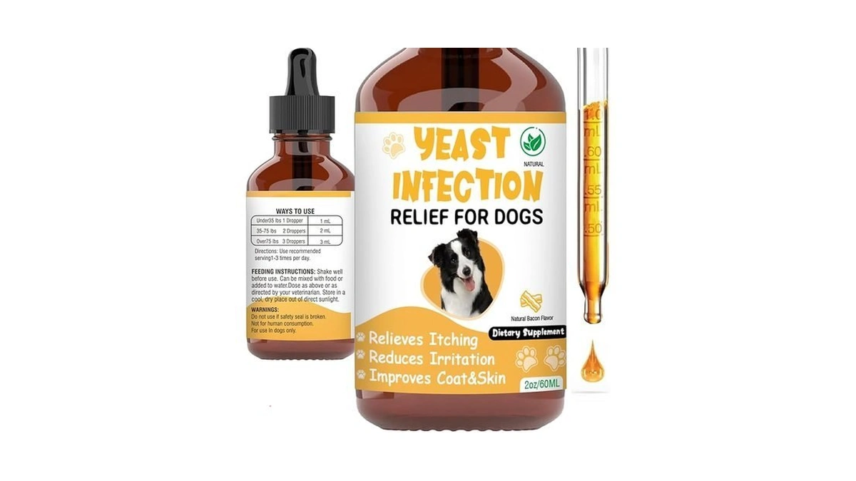 Natural Yeast Infection Treatment For Dogs,supports Healthy Itch Relief,inflammation Relief,allergy