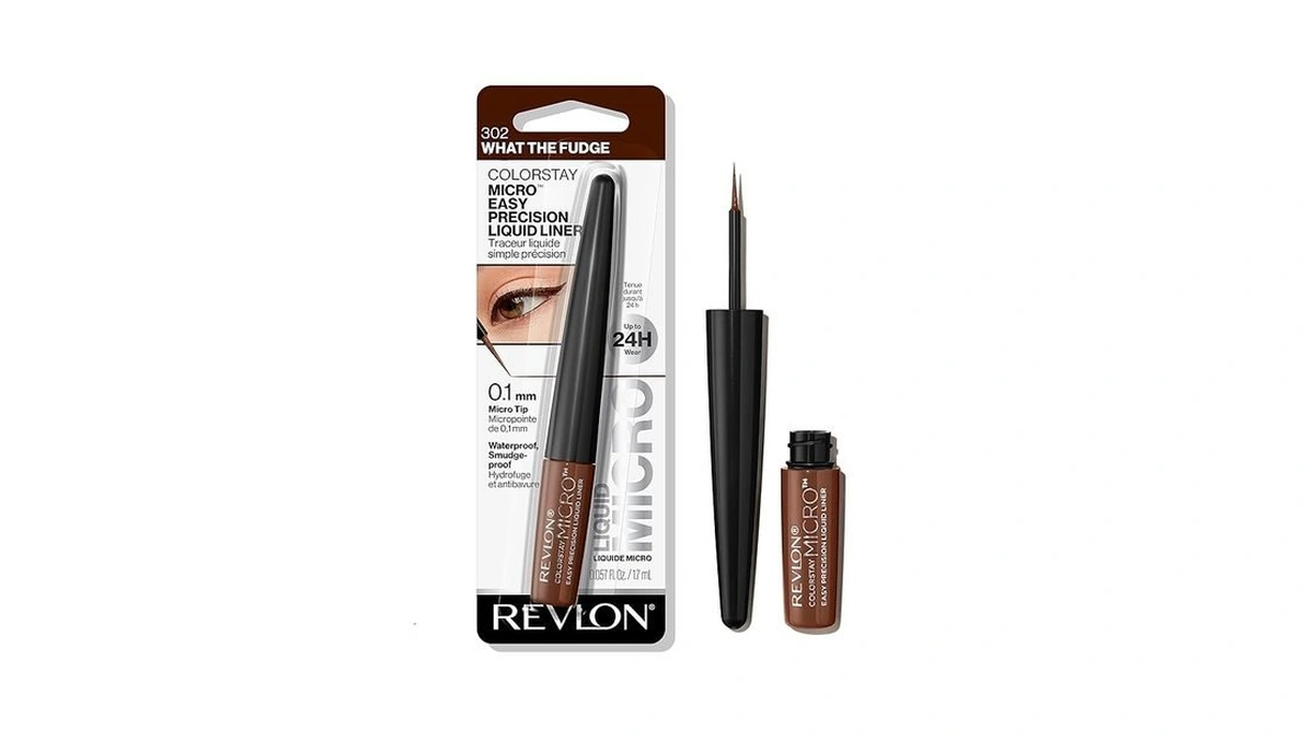 Revlon Colorstay Micro Easy Precision Liquid Eyeliner, Waterproof, Smudgeproof, Longwearing