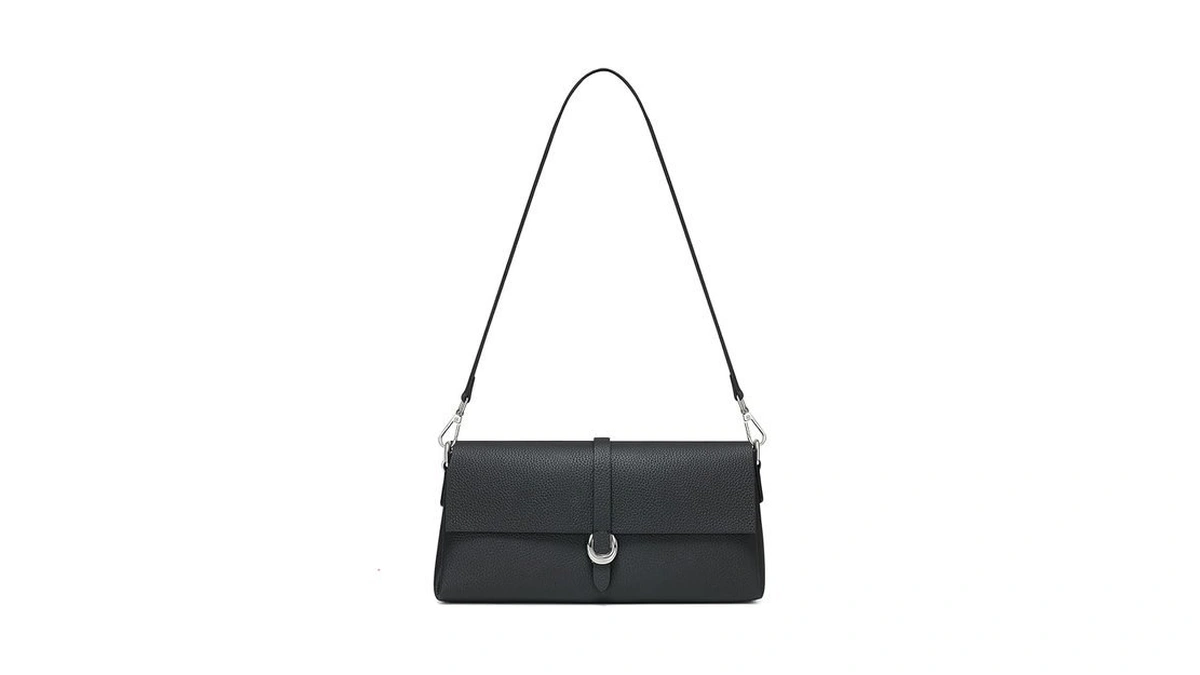 Chunli Genuine Leather Clutch Purses For Women Trendy Top-handle Handbags