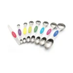 Vfuni Magnetic Measuring Spoons Set With Strong N45 Magnets, Heavy