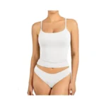 Affole Tank Tops For Women Sexy Scoop Neck Double Lined