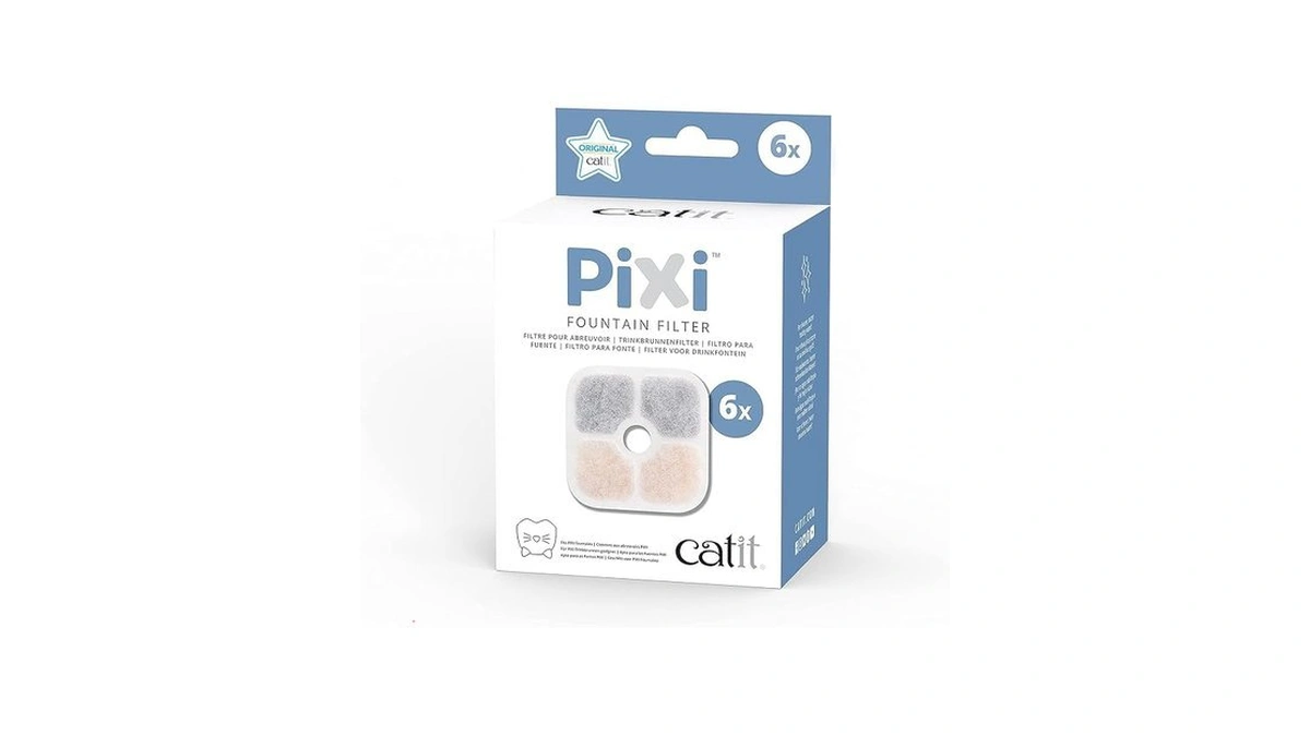 Catit Pixi Cat Drinking Fountain Original Filter, Official Replacement Triple
