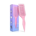 Curly Hair Brush For Women & Men, 4-in-1 Curl Defining