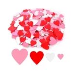 600 Pieces Foam Heart Stickers Valentine's Day Wedding Foam Craft