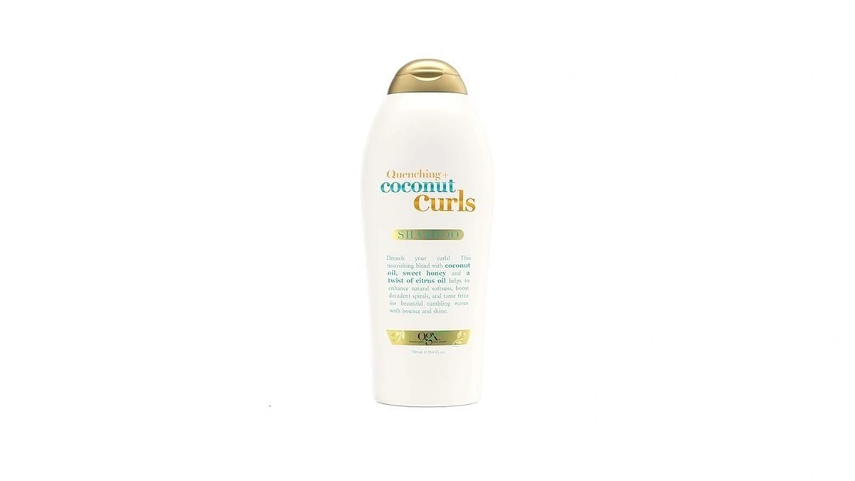 Ogx Quenching + Coconut Curls, Moisturizing Shampoo For Curly Hair,