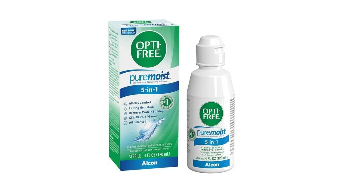 Opti-free Puremoist Multi-purpose Contact Lens Cleaning And Disinfecting Solution, 4