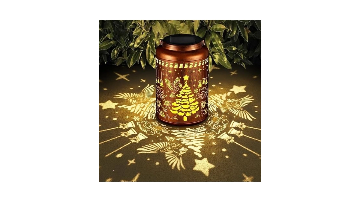 Solar Lanterns Outdoor Waterproof Garden Decor Birthday Gifts For Women