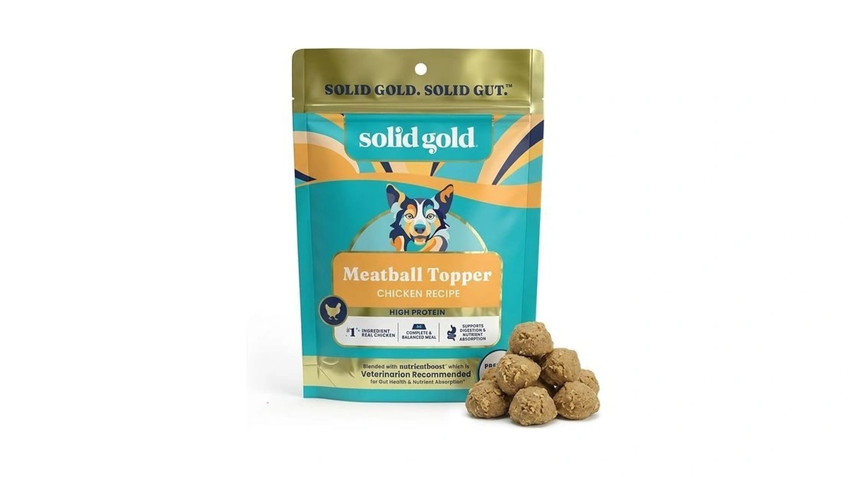 Solid Gold Meatball Dog Food Toppers For Dry Food -