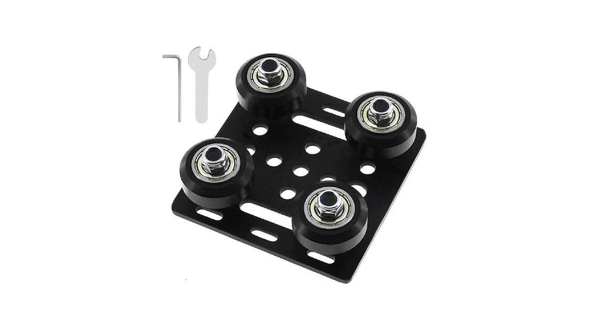 Feyrinx 3pcs Openbuilds V Gantry Plate Set Small V-wheel With