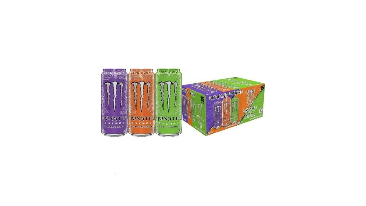 Monster Energy Ultra Variety Pack, Pop, Sugar Free Energy Drink,