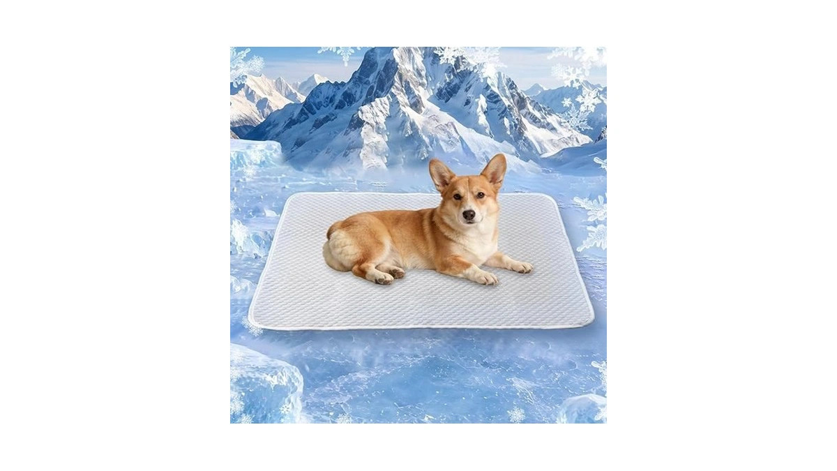 Goocare Dog Cooling Mat 38"x26" For Medium Dogs, Q-max 0.4+