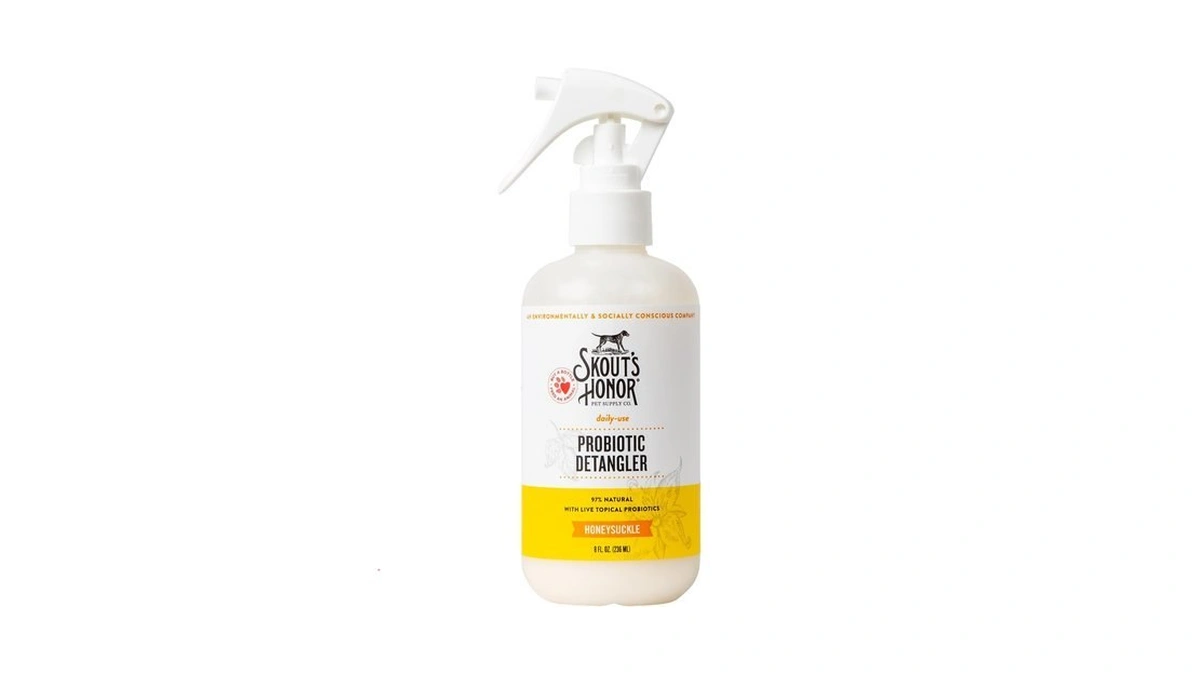 Skout's Honor Probiotic Pet Detangler Spray - Hydrating & Conditioning