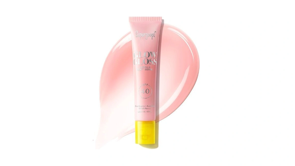 Supergoop! Glow Gloss Spf 40 Lip Balm, Vanilla Soft Serve