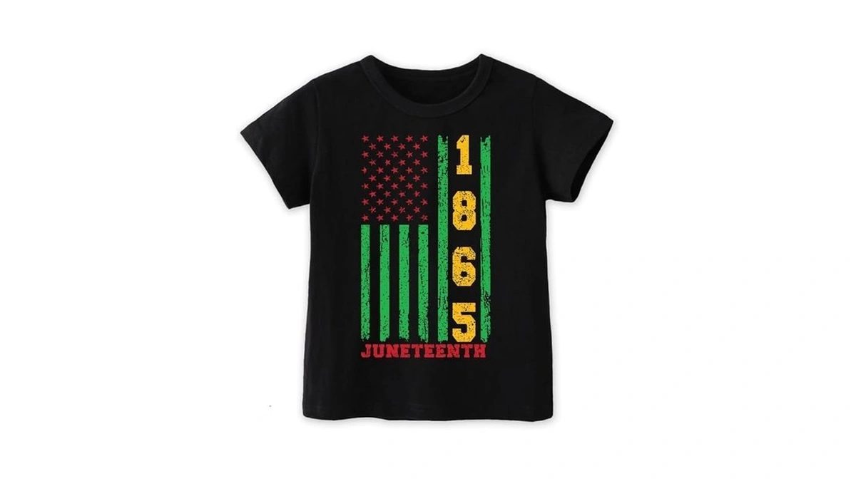 Juneteenth Shirts For Kids Todder Boys Girls, African American History