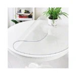 Linkgro 42 Inch Clear Round Pvc Plastic Table Protector Cover
