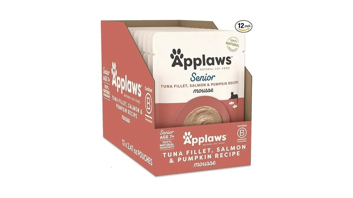 Applaws Senior Natural Wet Cat Food In Mousse, Limited And
