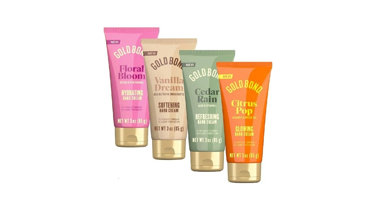 Gold Bond Scented Hand Cream Set, Everyday Hand Cream To