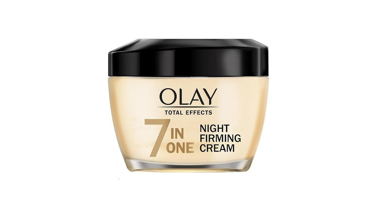Olay Total Effects Night Firming Cream Face Moisturizer, 1.7 Oz
