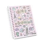 Aesthetic Japanese Sticker Book For Adults – 16 Sheets, 1000+