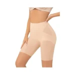 Fluxfloe Seamless Shapewear Shorts For Women, Mid-thigh Tummy Control –