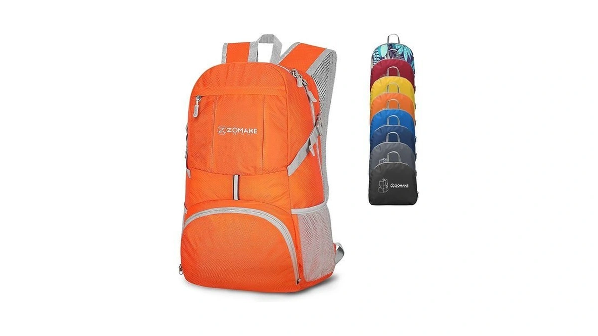 Zomake Lightweight Packable Backpack 35l, Light Foldable Backpacks Water Resistant
