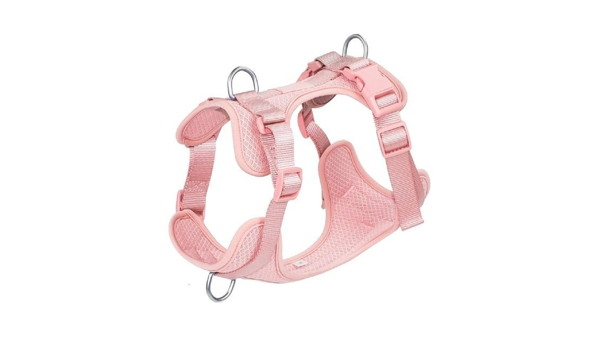 Wisedog Dog Harness Medium Sized, Pet Vest With Front Clip,