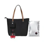 Lezehuibest Wine Tote Bag, Beach Cooler For Travel Gift, Leakproof
