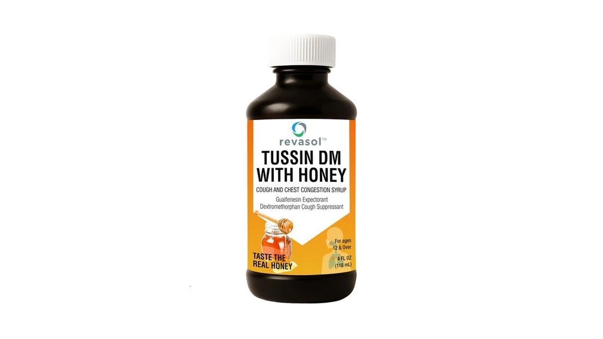 Revasol Tussin Dm With Honey, Cough Suppressant, Mucus Clear For