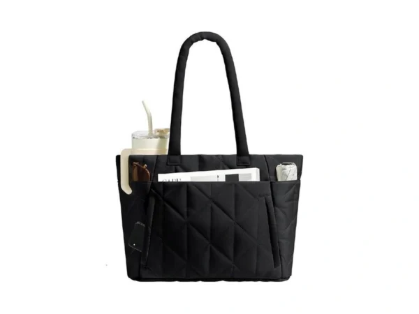 Chunli Laptop Tote Bag For Women 15.6 Inch, Quilted Work