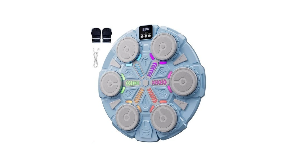 Aucoza Music Boxing Machine, Smart Music Punching Machine With Rhythm