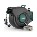 Ayura Retractable Garden Hose Reel 100 Ft X 1/2 Inch