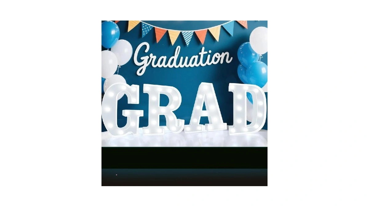 Graduation Decorations 2026, Marquee Letters Grad For Class Of 2026,