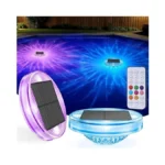 Solar Floating Pool Lights, Ip68 Waterproof Rgb Pool Lights With