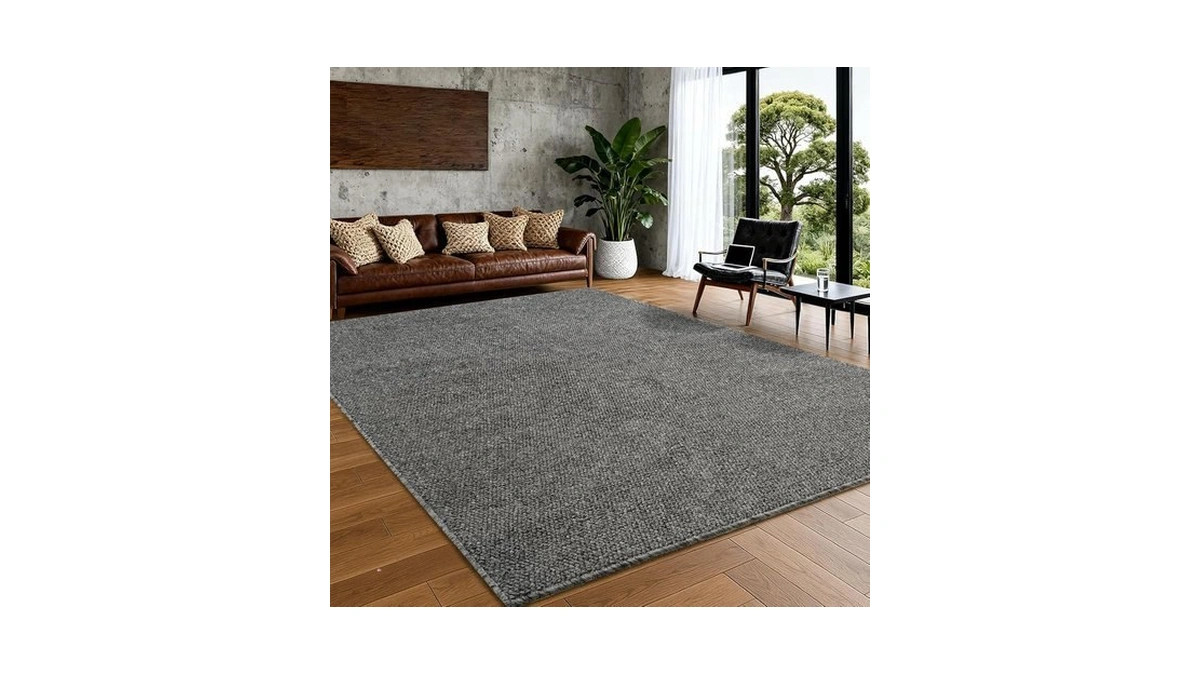 Softlife 5x7 Rugs For Living Room Faux Jute Area Rug
