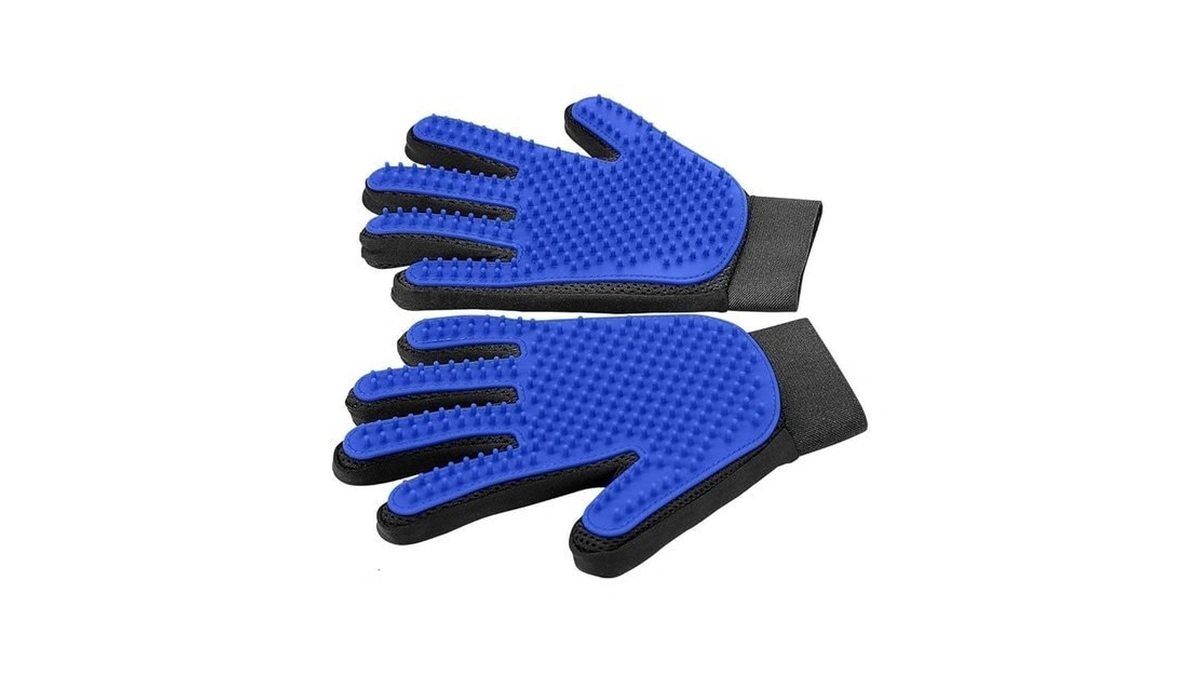 Upgrade Efficient Pet Hair Remover Gloves - Gentle Shedding Brushes